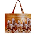 Seven Horses, Sun Zipper Mini Tote Bag