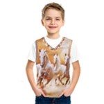 Seven Horses, Sun Kids  Basketball Tank Top