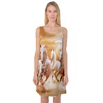 Seven Horses, Sun Sleeveless Satin Nightdress