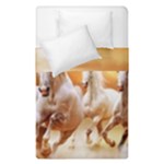 Seven Horses, Sun Duvet Cover Double Side (Single Size)