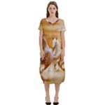 Seven Horses, Sun T-Shirt Midi Dress With Pockets