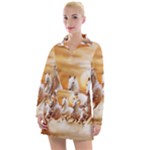 Seven Horses, Sun Women s Long Sleeve Casual Dress