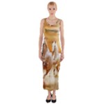 Seven Horses, Sun Fitted Maxi Dress