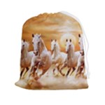 Seven Horses, Sun Drawstring Pouch (2XL)