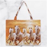 Seven Horses, Sun Zipper Medium Tote Bag