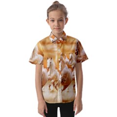 Kids  Short Sleeve Shirt 