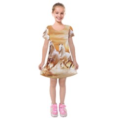 Seven Horses, Sun Kids  Short Sleeve Velvet Dress from ArtsNow.com