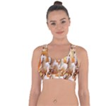 Seven Horses, Sun Cross String Back Sports Bra