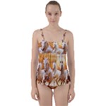 Seven Horses, Sun Twist Front Tankini Set