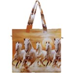 Seven Horses, Sun Canvas Travel Bag