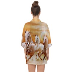 Half Sleeve Chiffon Kimono 