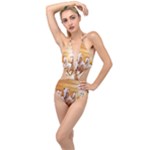 Seven Horses, Sun Plunging Cut Out Swimsuit