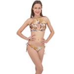 Seven Horses, Sun Cross Front Halter Bikini Set