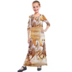 Seven Horses, Sun Kids  Quarter Sleeve Maxi Dress