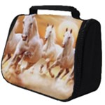 Seven Horses, Sun Full Print Travel Pouch (Big)