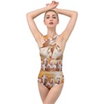 Seven Horses, Sun Cross Front Low Back Swimsuit