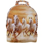 Seven Horses, Sun Mini Full Print Backpack