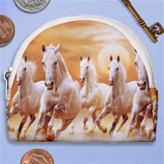 Horseshoe Style Canvas Pouch 