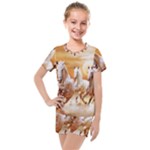 Seven Horses, Sun Kids  Mesh T-Shirt and Shorts Set