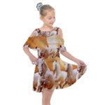 Seven Horses, Sun Kids  Shoulder Cutout Chiffon Dress