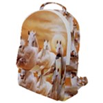 Seven Horses, Sun Flap Pocket Backpack (Small)