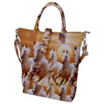 Seven Horses, Sun Buckle Top Tote Bag