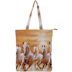 Double Zip Up Tote Bag 