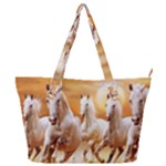 Seven Horses, Sun Full Print Shoulder Bag