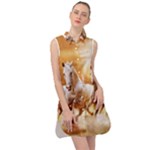 Seven Horses, Sun Sleeveless Shirt Dress