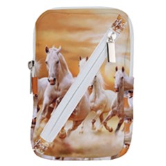 Seven Horses, Sun Belt Pouch Bag (Large) from ArtsNow.com