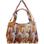 Seven Horses, Sun Double Compartment Shoulder Bag