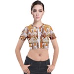 Seven Horses, Sun Short Sleeve Cropped Jacket