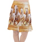 Seven Horses, Sun Fishtail Chiffon Skirt