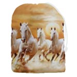 Seven Horses, Sun Drawstring Pouch (3XL)