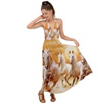 Seven Horses, Sun Backless Maxi Beach Dress