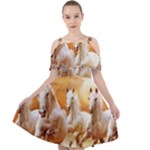 Seven Horses, Sun Cut Out Shoulders Dress