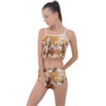 Seven Horses, Sun Summer Cropped Co-Ord Set