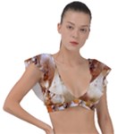 Seven Horses, Sun Plunge Frill Sleeve Bikini Top