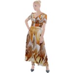 Seven Horses, Sun Button Up Short Sleeve Maxi Dress