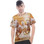 Seven Horses, Sun Men s Sport Top