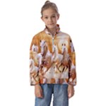 Seven Horses, Sun Kids  Half Zip Hoodie