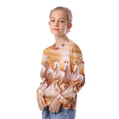 Kids  Long Sleeve T-Shirt with Frill  