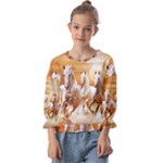 Seven Horses, Sun Kids  Cuff Sleeve Top