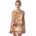 Seven Horses, Sun Kids  Pilgrim Collar Ruffle Hem Dress