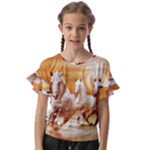 Seven Horses, Sun Kids  Cut Out Flutter Sleeves