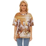 Seven Horses, Sun Oversized Basic T-Shirt