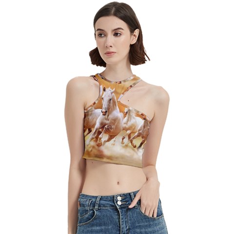 Seven Horses, Sun Cut Out Top from ArtsNow.com