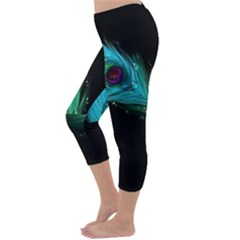 Capri Winter Leggings  Back