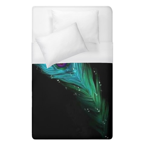 Shree Krishna, Feather, Lord, Rainbows Duvet Cover (Single Size) from ArtsNow.com