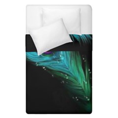 Shree Krishna, Feather, Lord, Rainbows Duvet Cover Double Side (Single Size) from ArtsNow.com